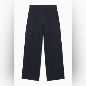 COS WIDE-LEG CARGO TROUSERS